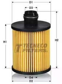 TECNECO FILTERS ol02506e -  Масляный фильтр